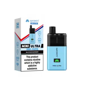 Blue Sour Raspberry Hayati Mini Ultra Disposable Vape